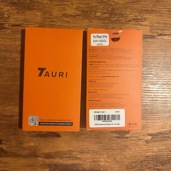 Tauri 5-in-1 iPhone 15 Pro Protection Case (DS) - 2 Boxes - Picture 6 of 6